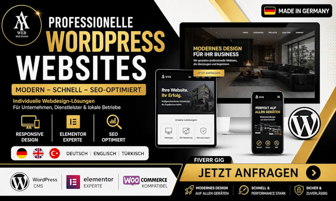 ich erstelle deine wordpress webseite