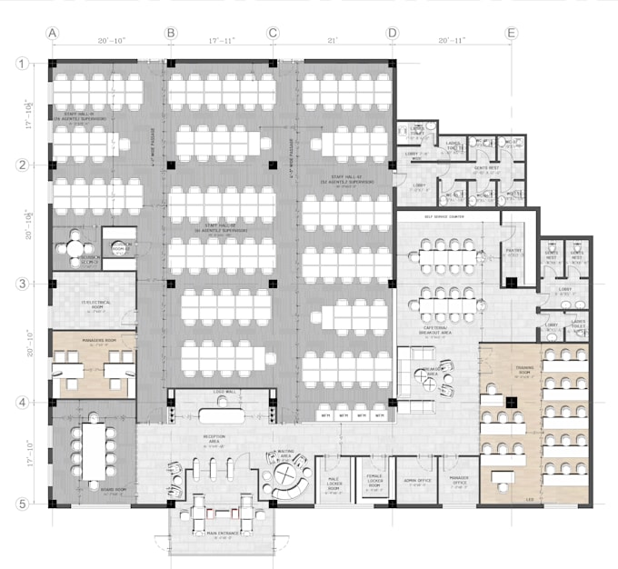 create 2d floor plans for homes, offices, shops and commercial space