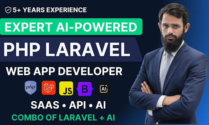 be your expert PHP laravel developer and backend developer