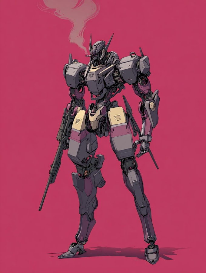 high quality robot, mecha concepts