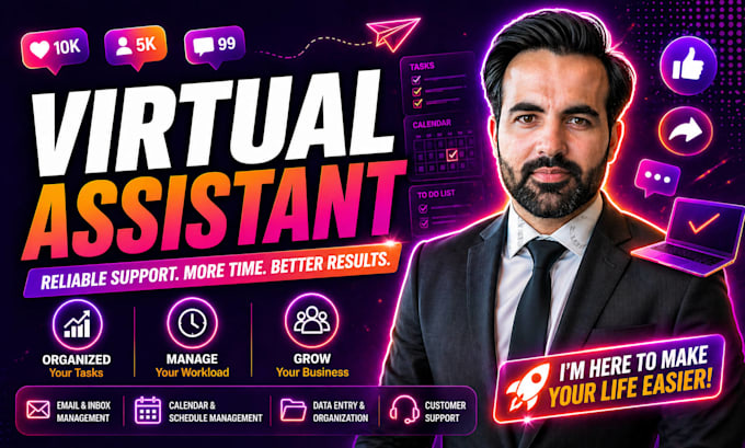 be your executive virtual assistant