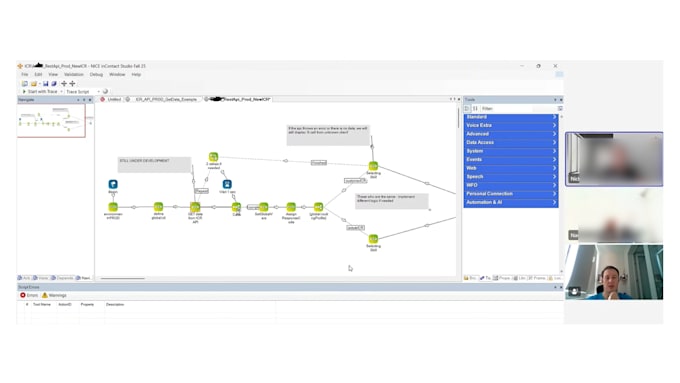 develop a script that processes data and stores the results where you want