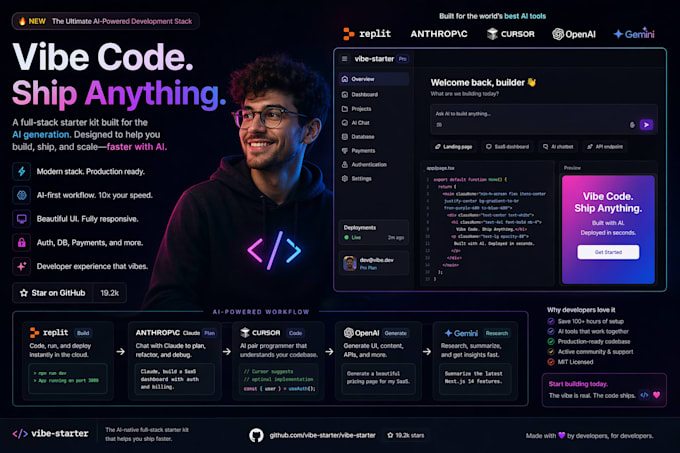 fix, review or build your ai vibe coded web app mvp