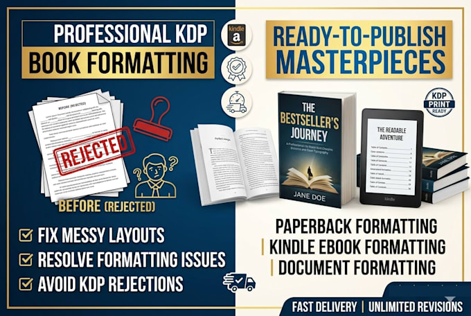 ebook formatting for amazon kdp document formatting paperback book formatting