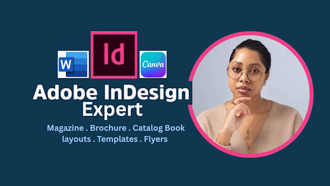 do any adobe indesign project for you professionally