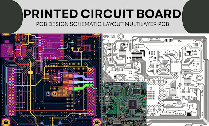 do pcb design, circuit design, pcb layout, schematic design, pcb prototyping