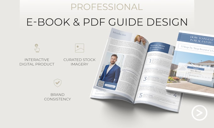 design a premium PDF guide or interactive ebook