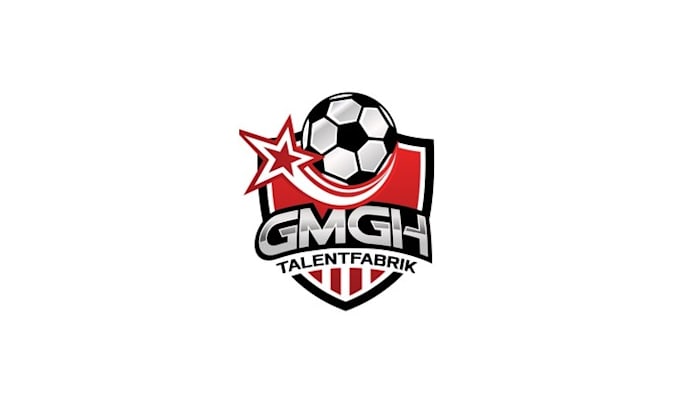 design professional soccer school brand logo