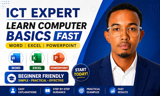 teach ict and computer basics professionally
