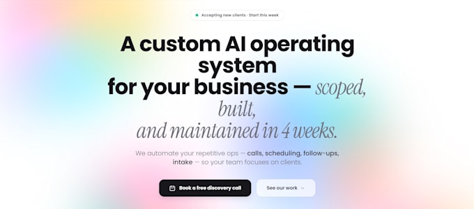 build ai automation systems to capture and nurture your leads