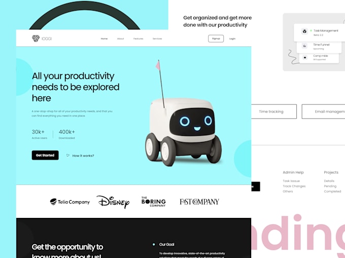 create high converting saas UI UX design and figma prototype