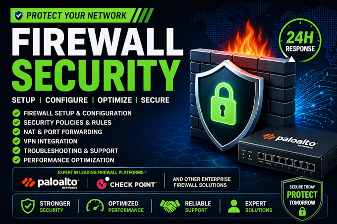 configure and secure your firewall professionally