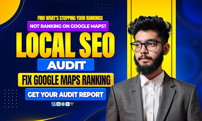do local SEO audit and fix google maps ranking with gbp optimization