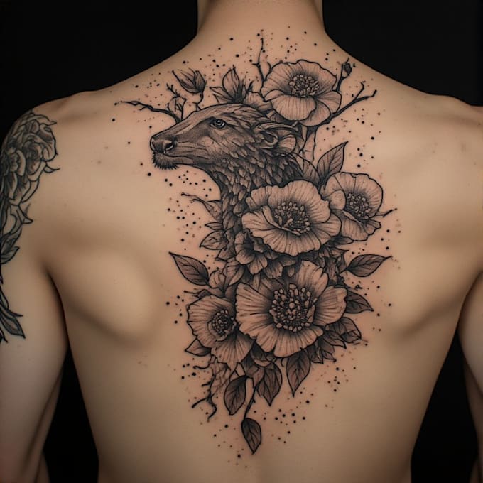 design professional tattoo and custom tattoo
