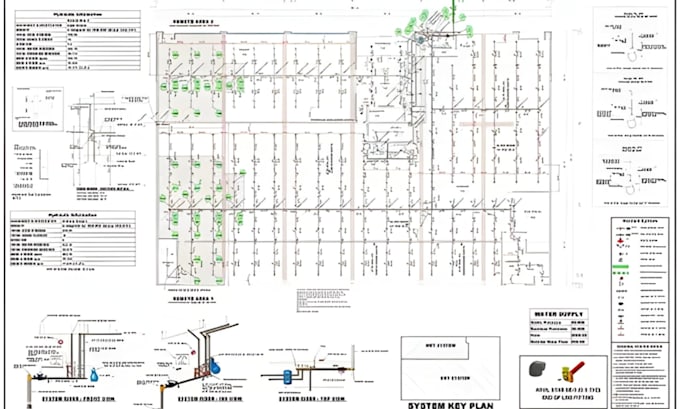 design fire protection, sprinkler systems, hydraulic calculations, and elv