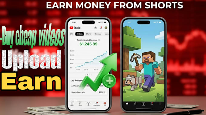 earn money from minecraft videos buy and upload