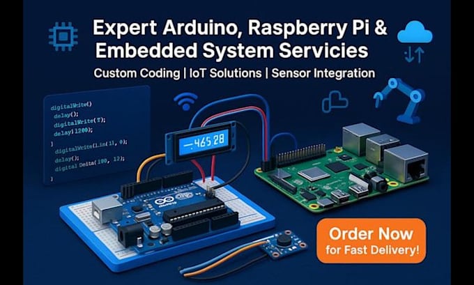 build custom arduino raspberry pi electronics projects