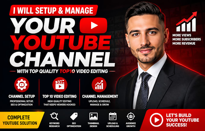 create a faceless youtube automation channel with top 10 video editing