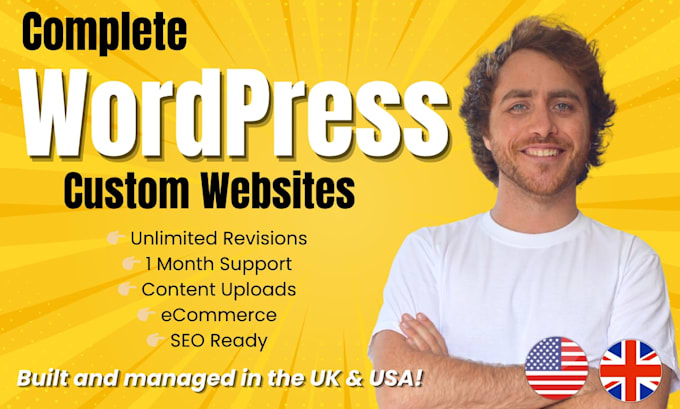 build a wordpress website