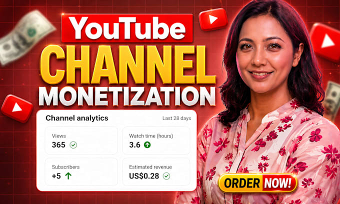 do complete youtube channel monetization service
