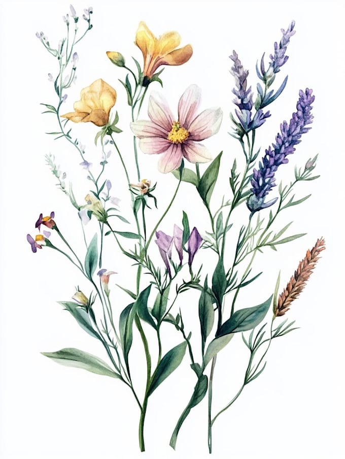 draw botanical food illustration art