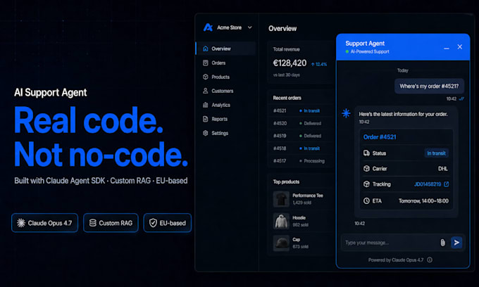 build an ai support chatbot for saas, ecommerce or service businesses