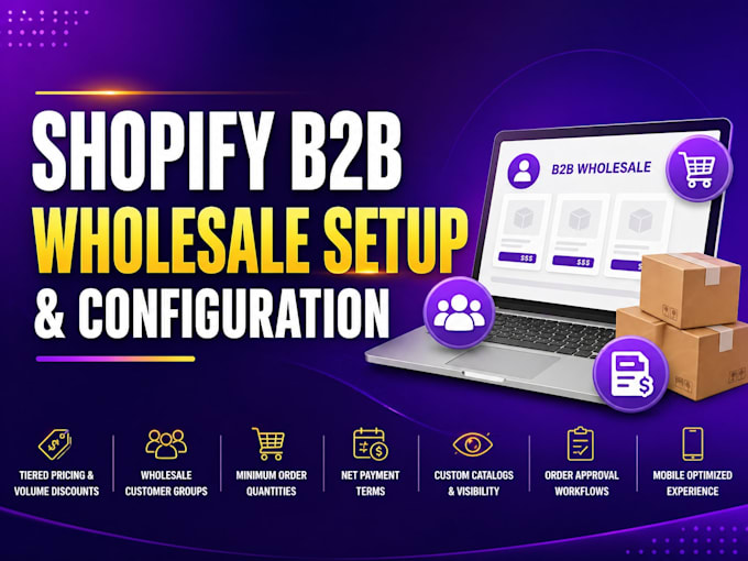 do shopify b2b wholesale setup configuration