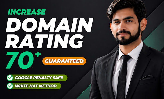 increase domain rating dr ahrefs dr50 dr60 dr70