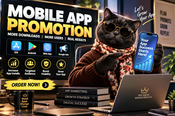 do ios app promotion, mobile app promotion increase app installs game marketing