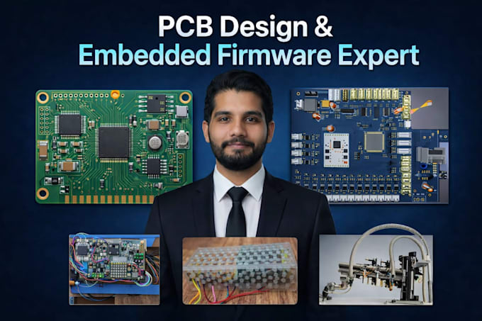 do pcb design with embedded firmware for your product