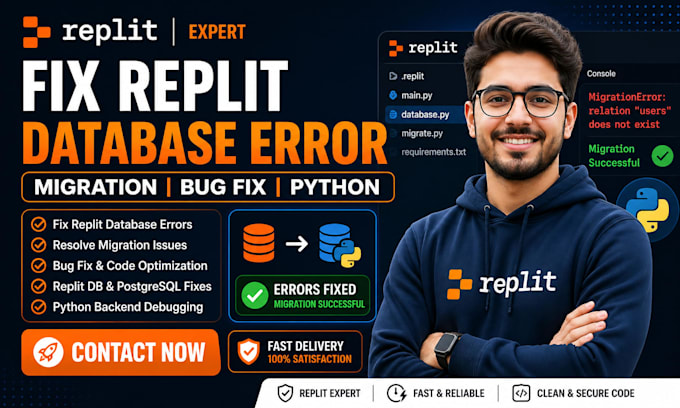fix replit database error migration replit bug fix fix migration bug python