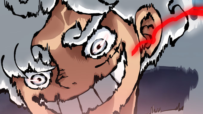 create hand drawn anime style frame by frame animation