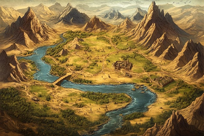 create the map of your fantasy world