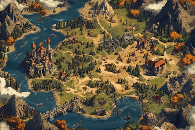 create the map of your fantasy world