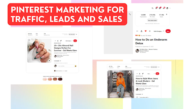 optimize and grow your pinterest for traffic, leads, and sales