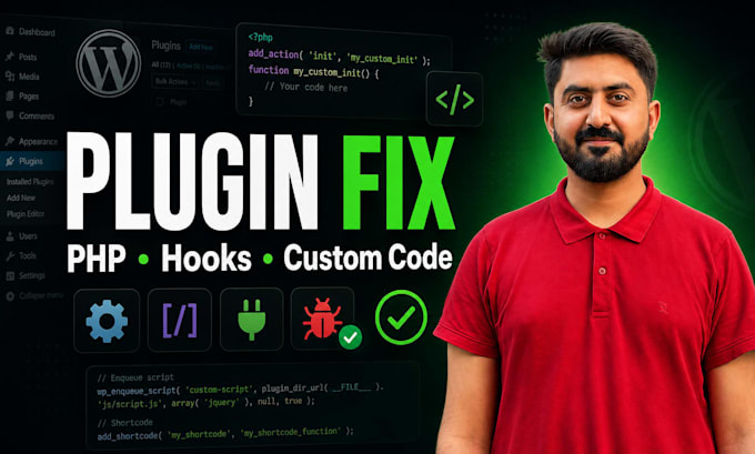 fix or customize your wordpress plugin code