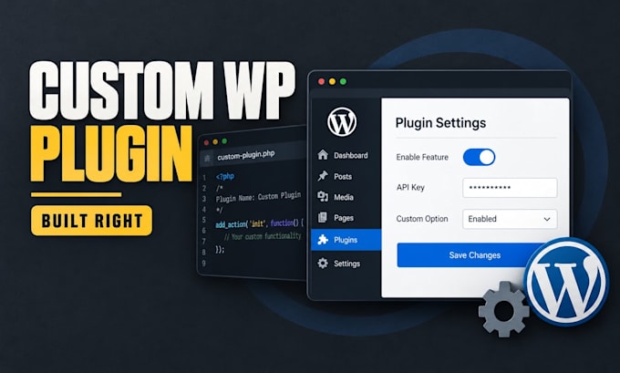 develop or customize a wordpress plugin with clean PHP code