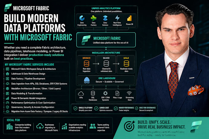 build modern data platforms with microsoft fabric