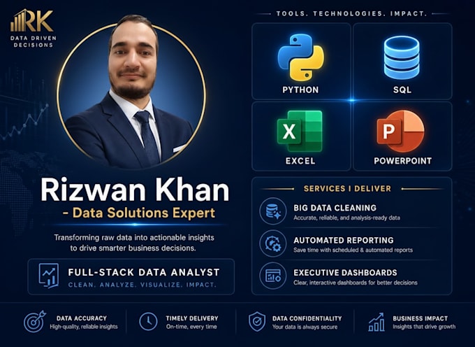 python sql big data CSV analysis with excel and powerpoint