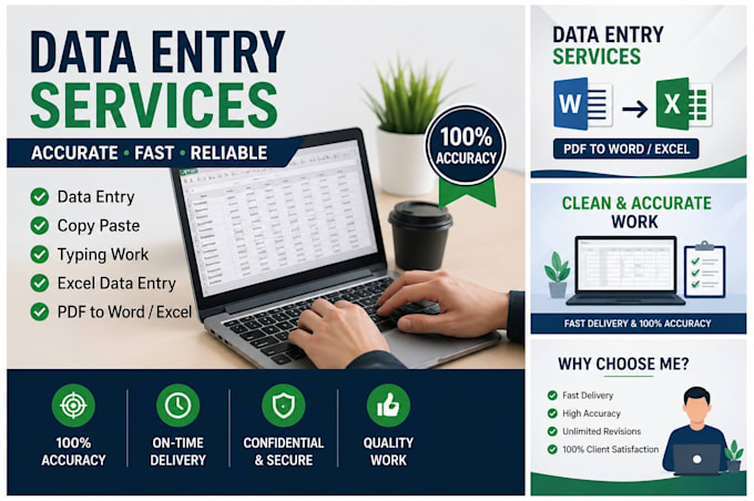 Professional data entry, typing and pdf to word conversion services by ...