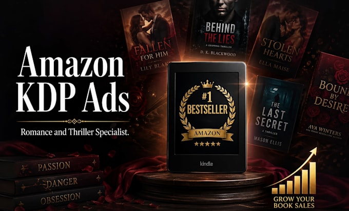 do romance and thriller book promotion using amazon KDP ads