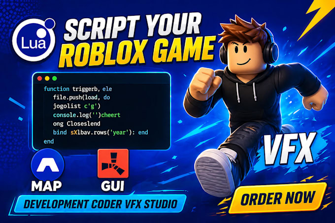 create stunning roblox vfx, game vfx, visual effect for your roblox game