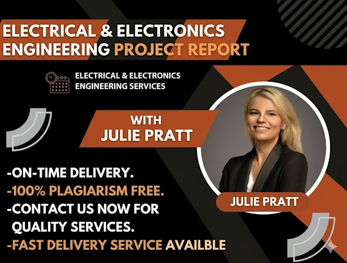 prepare a project report on electrical electronics engineering