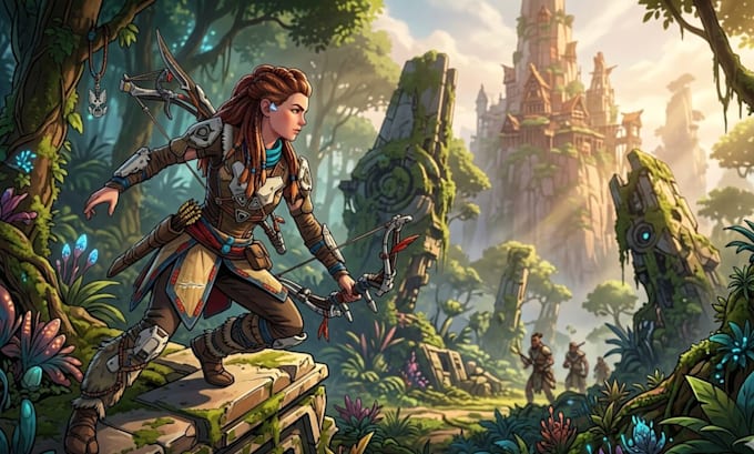 build high quality 3d game ready character models