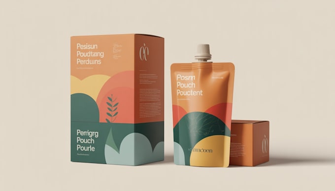 make creative packaging design with print ready files