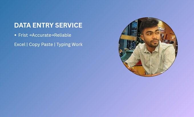 data entry and excel expert