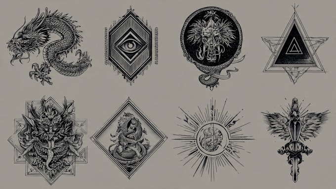 create custom and realism tattoo design