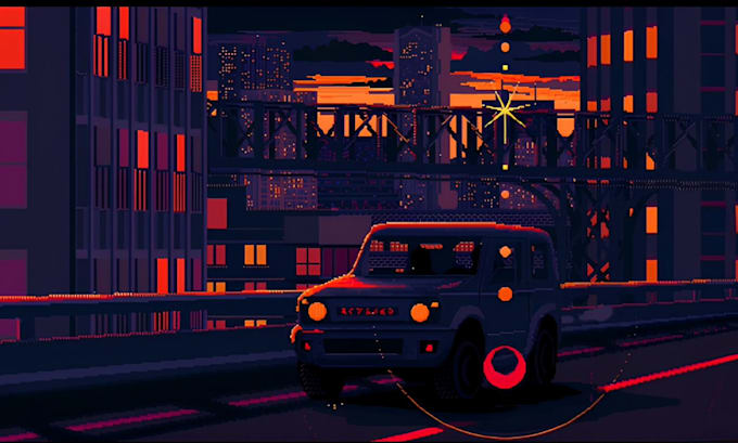do pixel art background animation pixel character sprite sheet environment art
