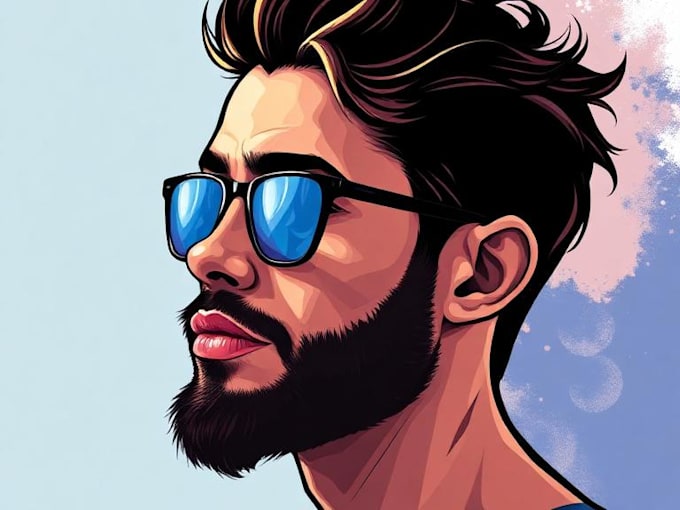 make a high quality vector art illustration for you