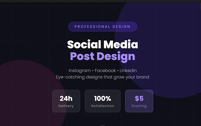 Design eye catching social media posts for your business by Himanshu ...